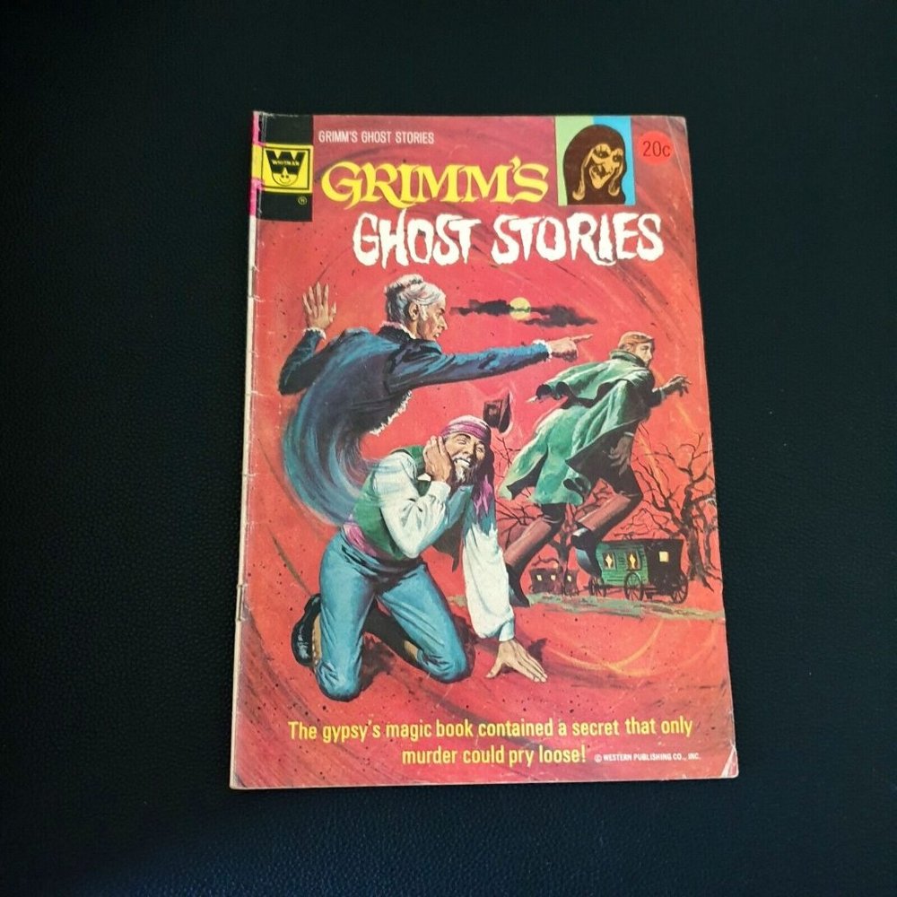 Grimm's Ghost Stories 16 1974 Gold Key Vintage Book Collector Bronze Age